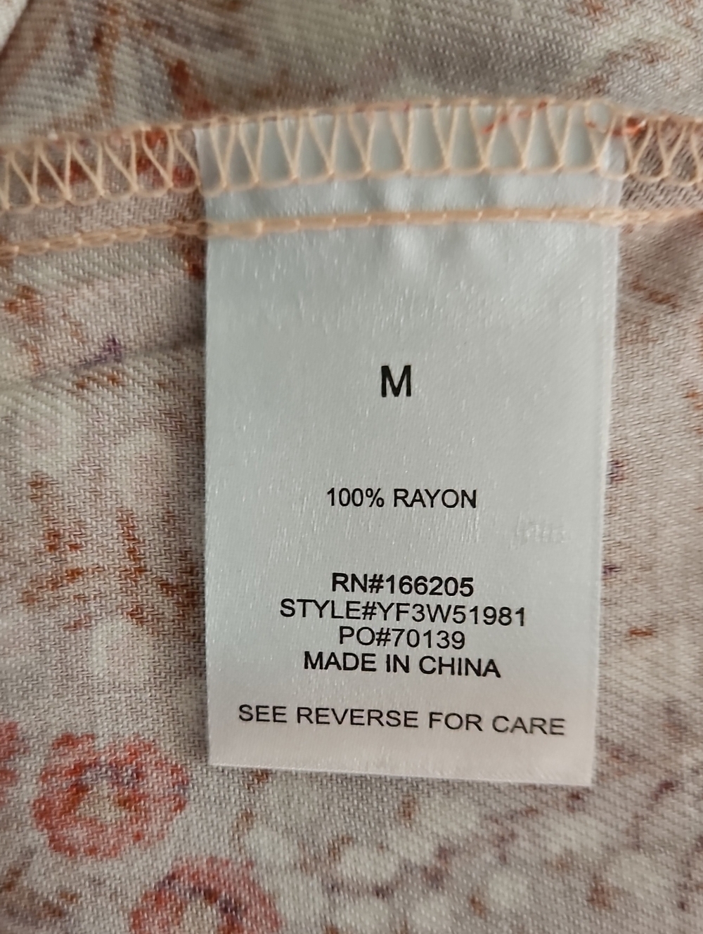 Lucky Brand Full Button Shirt Dress in Rust, NWT, Sz M - Picture 5 of 9